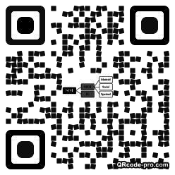 QR code with logo 3dxN0