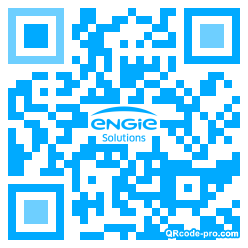 QR code with logo 3dxi0