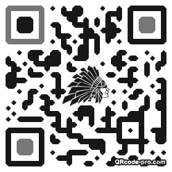 QR code with logo 3dxr0