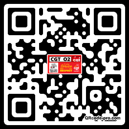 QR code with logo 3fD30
