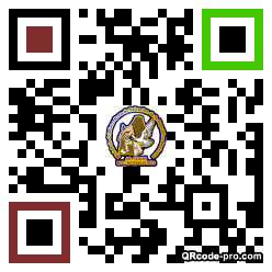 QR code with logo 3m620