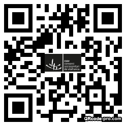 QR code with logo 3mSC0