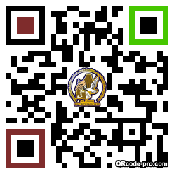 QR code with logo 3muz0