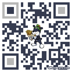 QR code with logo 3nNd0