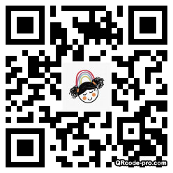 QR code with logo 3ox20