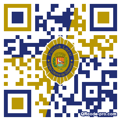 QR code with logo 3pF90