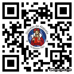 QR code with logo 3t5H0