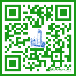 QR code with logo 3th00