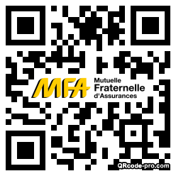 QR code with logo 3up90