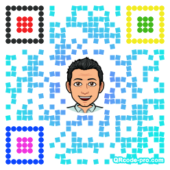 QR code with logo 3vY20