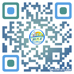 QR code with logo 3x770