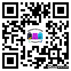 QR code with logo 3xSo0