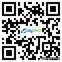 QR code with logo 3zBS0