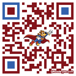 QR code with logo 3zb70