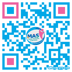 QR code with logo 3BnS0