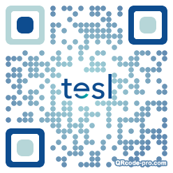 QR code with logo 3Dhk0