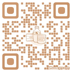 QR code with logo 3Dxv0