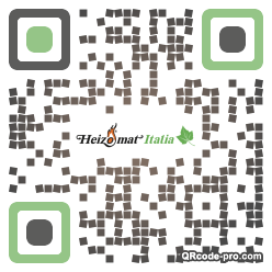 QR code with logo 3DHc0