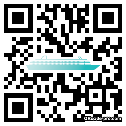 QR code with logo 3EYE0