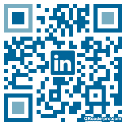 QR code with logo 3F1k0