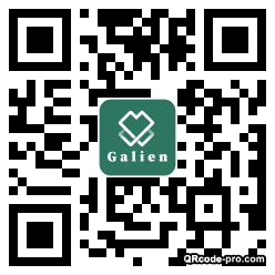 QR code with logo 3FSq0