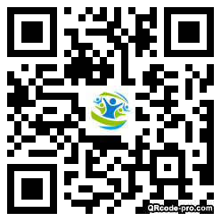 QR code with logo 3Gbr0