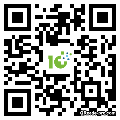 QR code with logo 3Hfr0