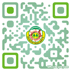 QR code with logo 3HJV0