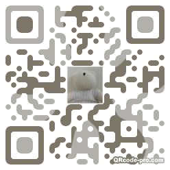 QR code with logo 3JWV0