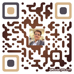 QR code with logo 3Kgf0