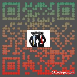 QR code with logo 3LBg0
