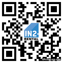 QR code with logo 3NaF0