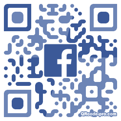 QR code with logo 3Nfl0