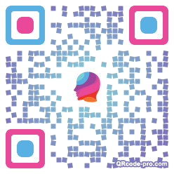 QR code with logo 3Ngb0