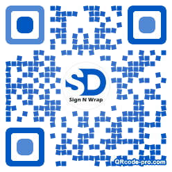QR code with logo 3NDu0