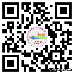 QR code with logo 3NH60