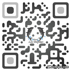 QR code with logo 3NUD0