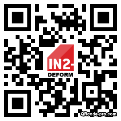 QR code with logo 3NYa0