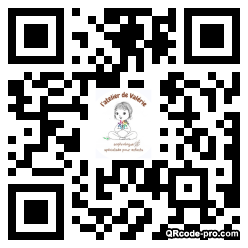 QR code with logo 3Od40