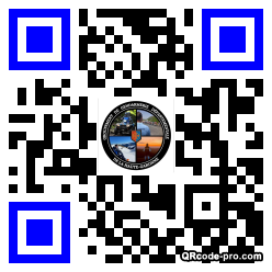 QR code with logo 3P7X0