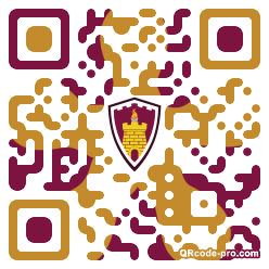 QR code with logo 3P8s0