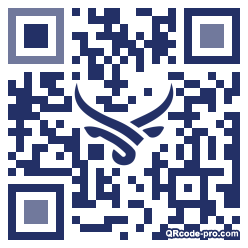 QR code with logo 3Pc80