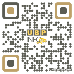 QR code with logo 3PiB0