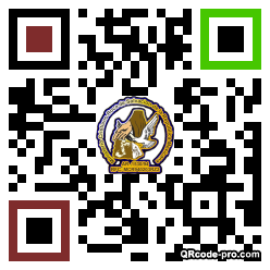 QR code with logo 3PiV0