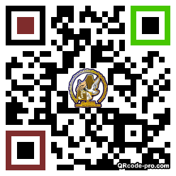 QR code with logo 3PiW0