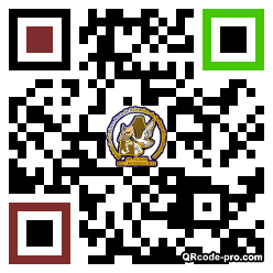 QR code with logo 3PkT0