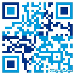 QR code with logo 3Ps70