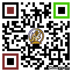 QR code with logo 3Psz0