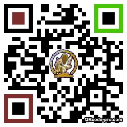 QR code with logo 3Pu80