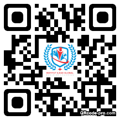 QR code with logo 3PA50